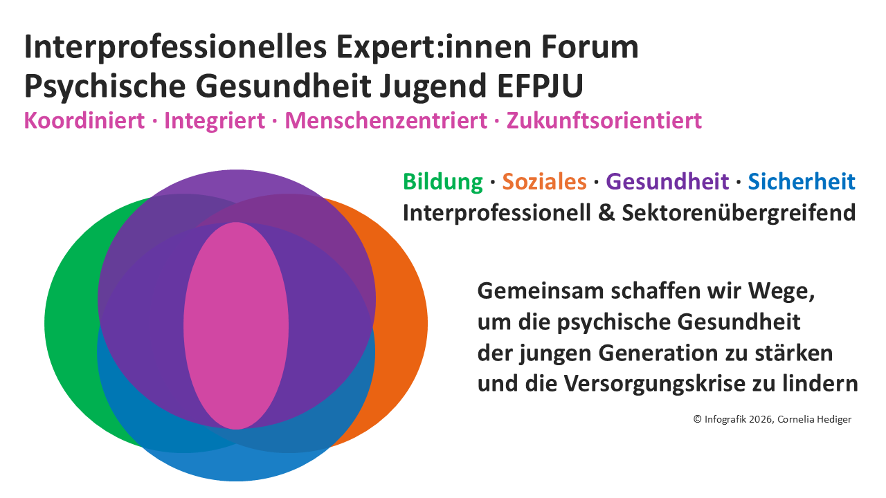 EFPJU - Berner Modell: Interprofessionelles Expert:innen Forum Psychische Gesundheit Jugend
